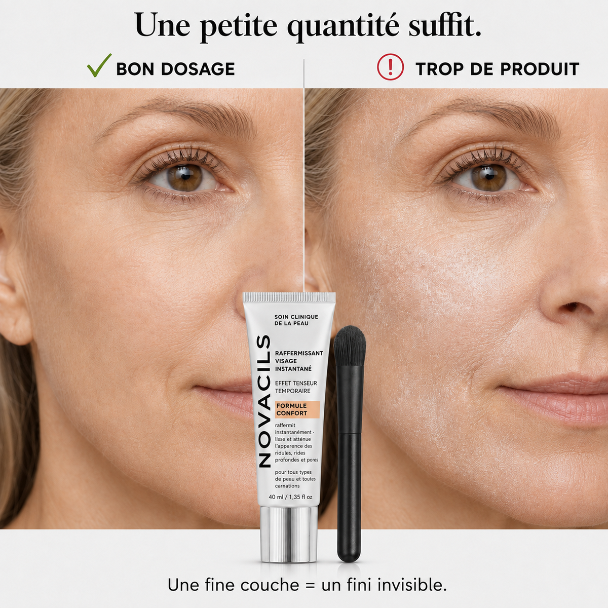 Tenseur instantané contour des yeux