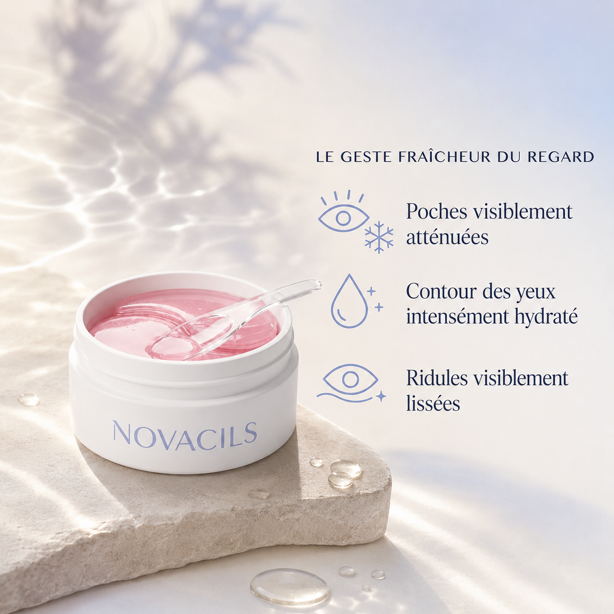Patchs contour des yeux (60 pièces)