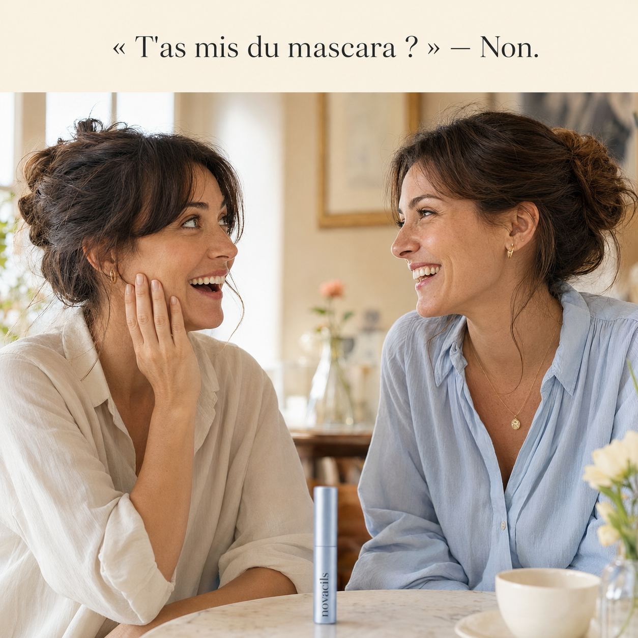 Mascara sérum de croissance des cils