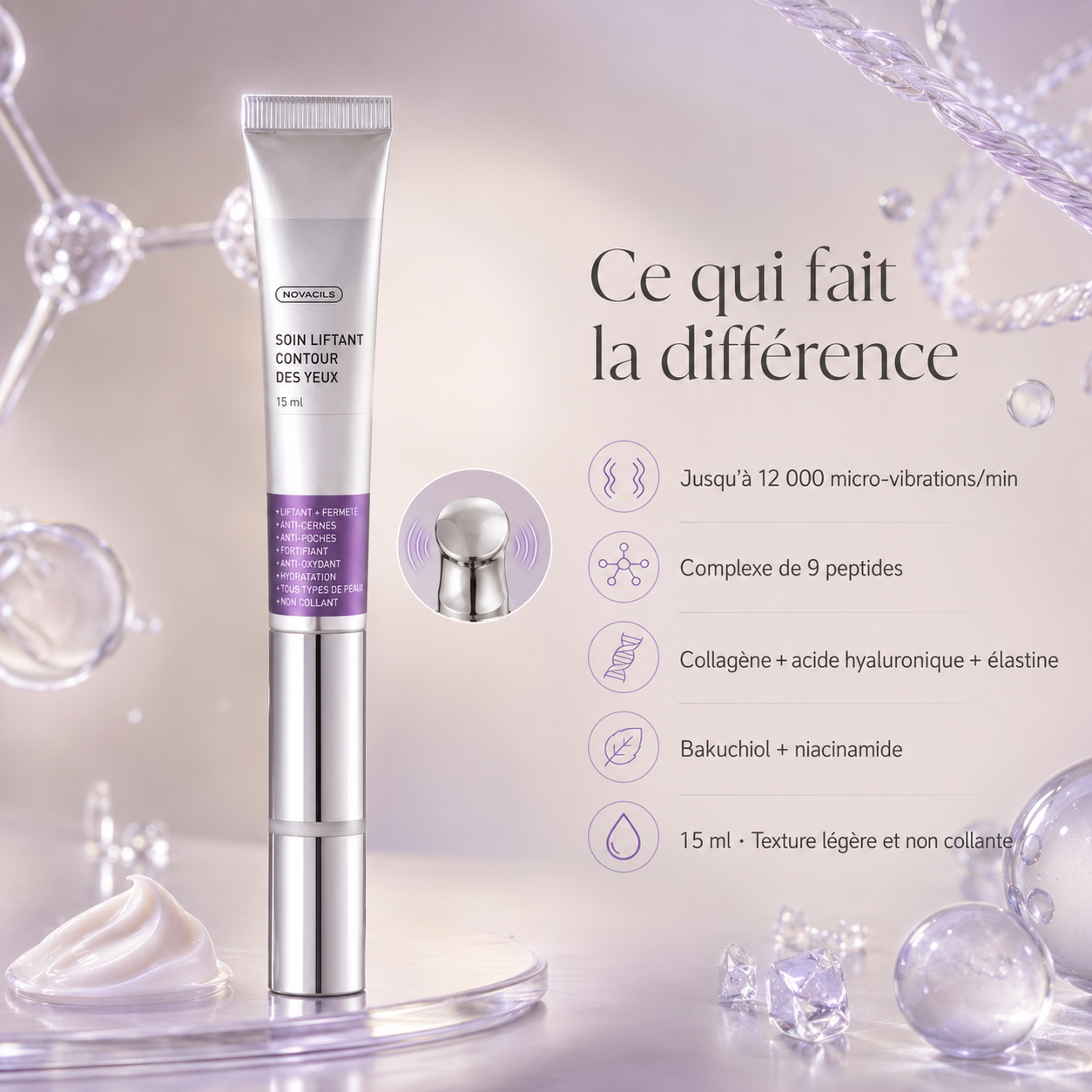 Crème contour des yeux liftante